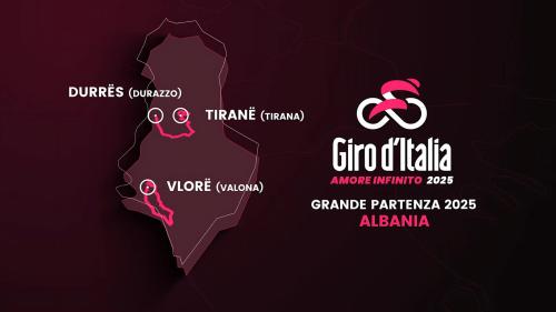 První tři etapy italského Gira se v roce 2025 pojedou v Albánii?!